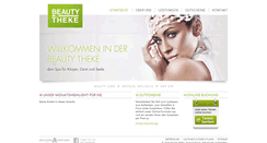 Desktop Screenshot of beauty-theke.com